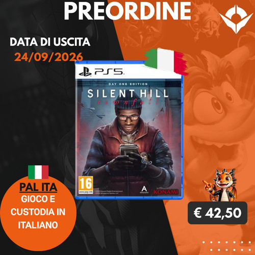 Preordine silent - 24/09/26, |