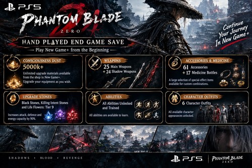 Phantom blade zero - blade, ps5