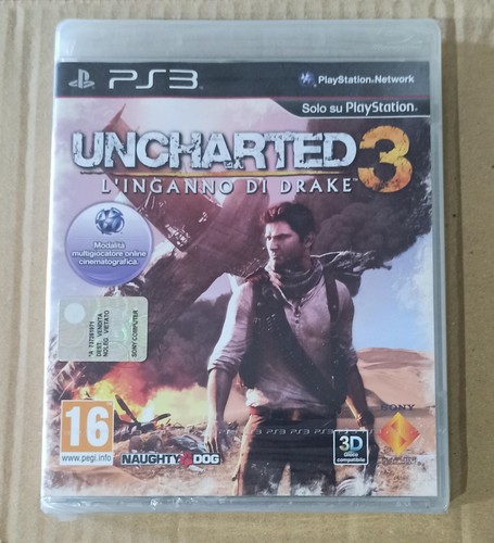 Uncharted ps3 sigillato - uncharted, 3