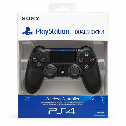 Dualshock jet black sony - v2,