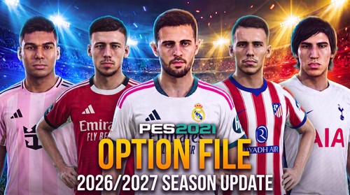 Pes 2021 option file ps4 - file, ps5